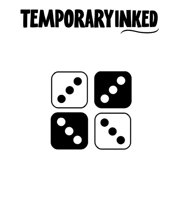 4 Dices Tattoo
