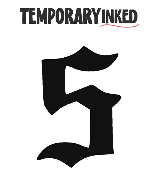 5 Number Temporary Tattoo by TemporaryInked.com | Create Your Own Number Tattoo