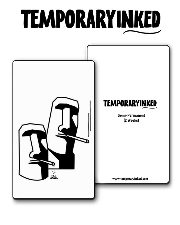 Abstract Smokers Tattoo