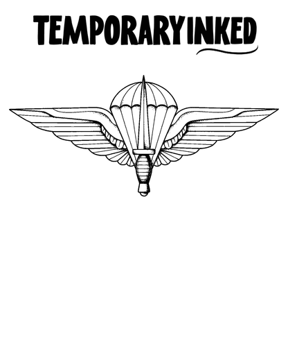 Airborne Wings Tattoo