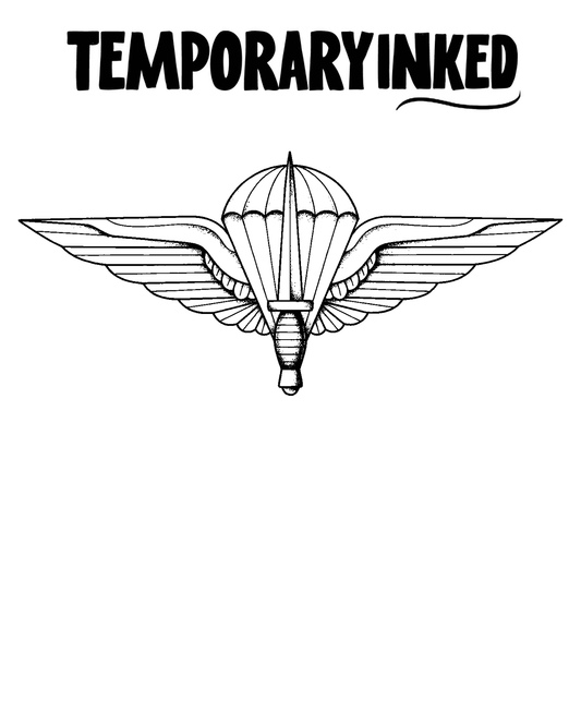 Airborne Wings Tattoo