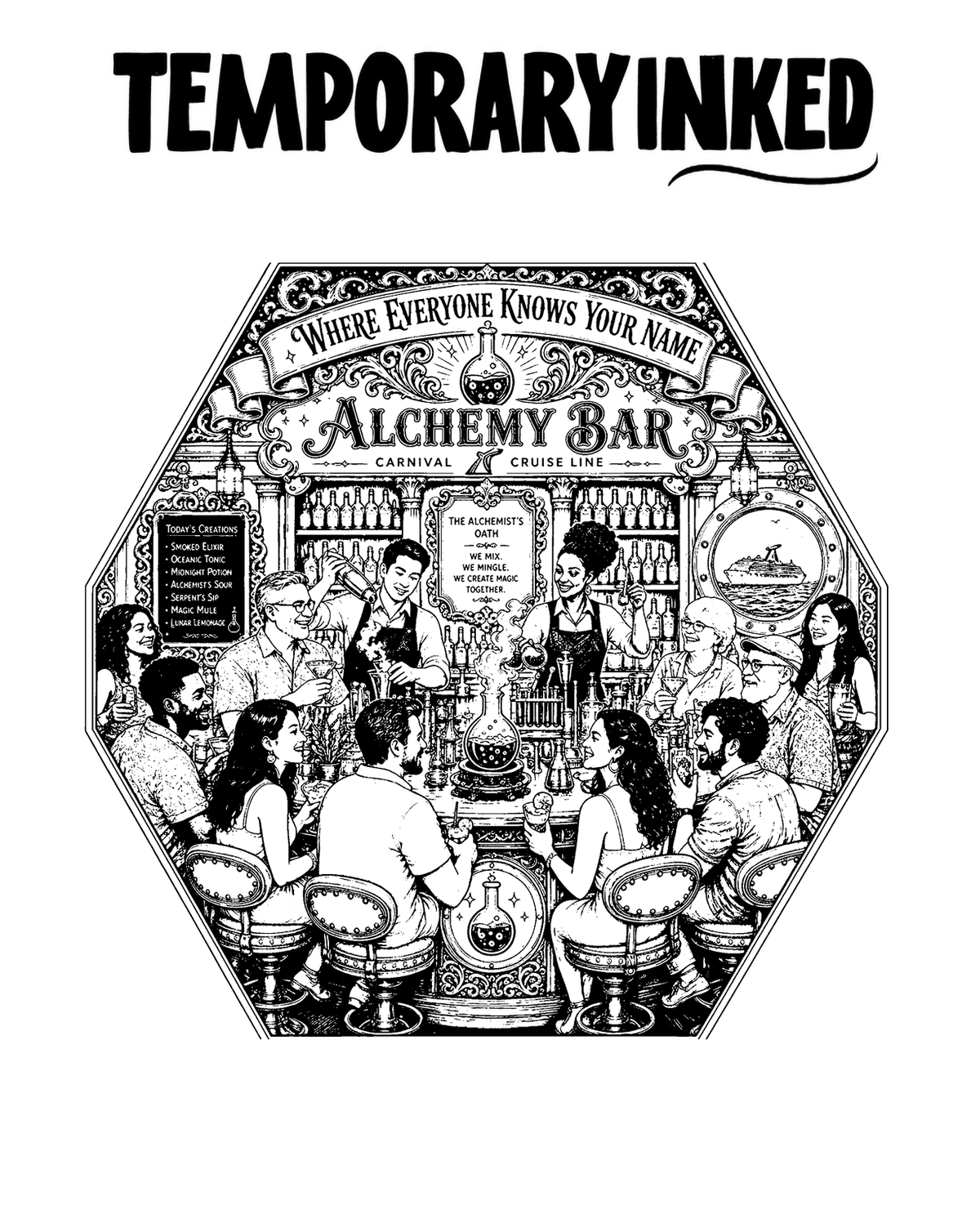 Alchemy Bar Tattoo