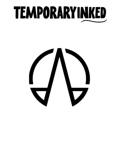 Alpha Core Symbol Tattoo