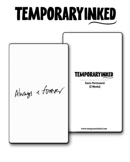 Always n Forever Tattoo