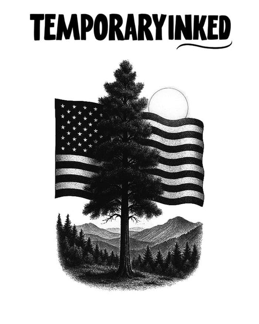 American Evergreen Tattoo