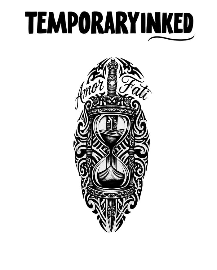 Amor Fati Bicep Tattoo