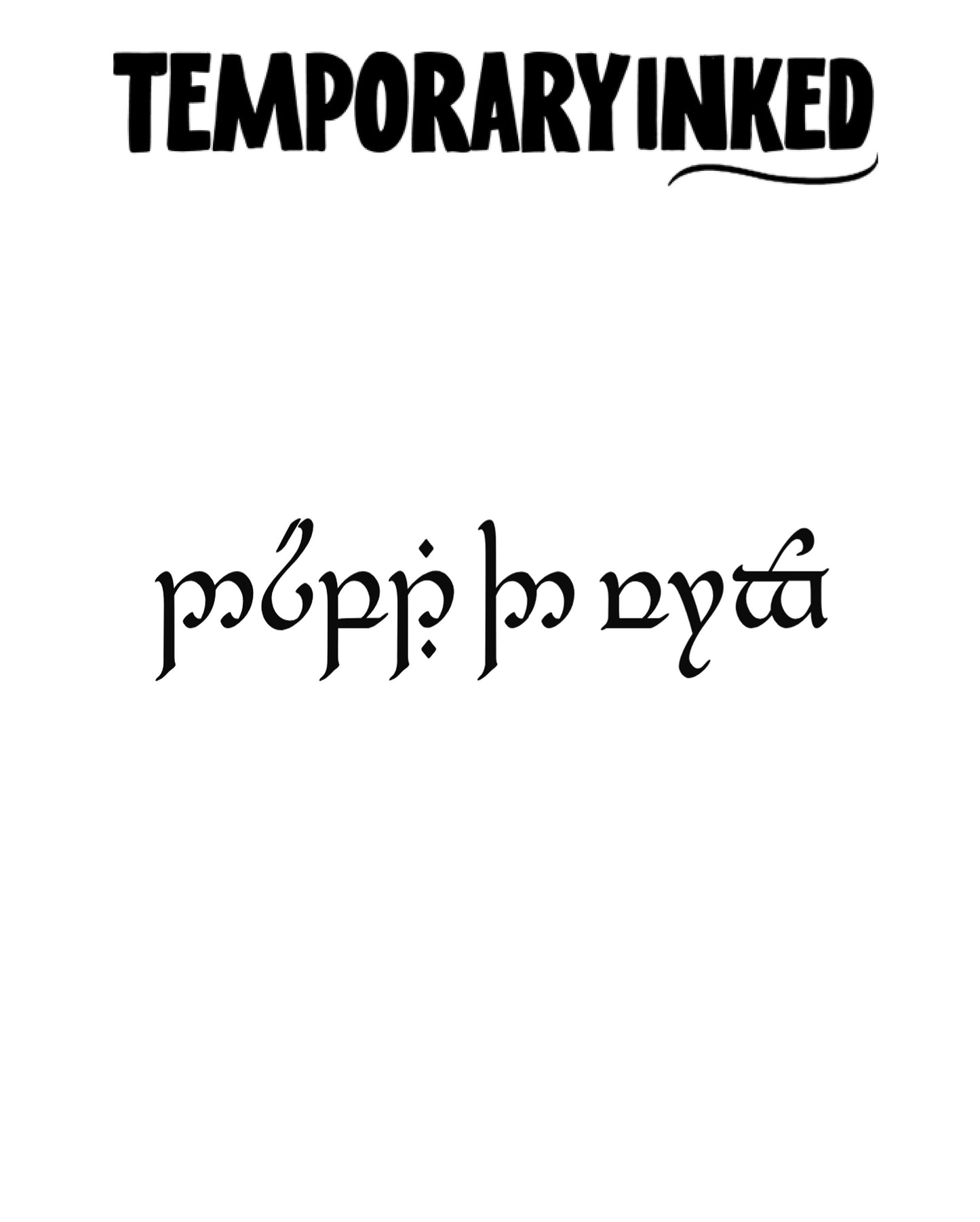 Ancient Word Tattoo