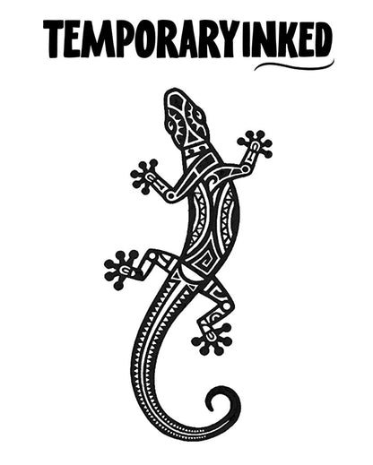 Ancient Lizard Tattoo