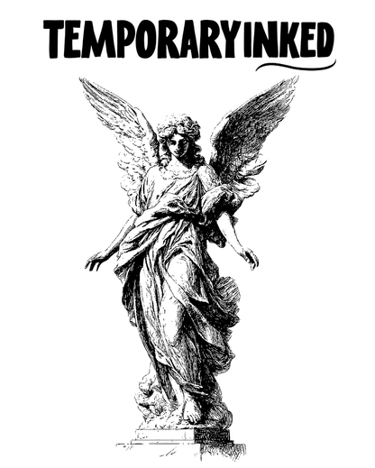 Angelic Figure Tattoo