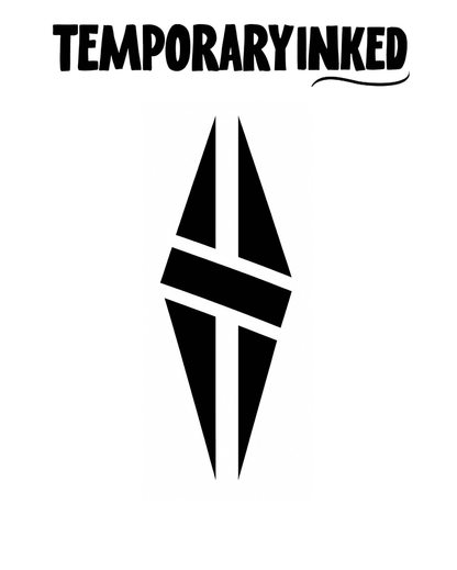 Angular Chevron Tattoo