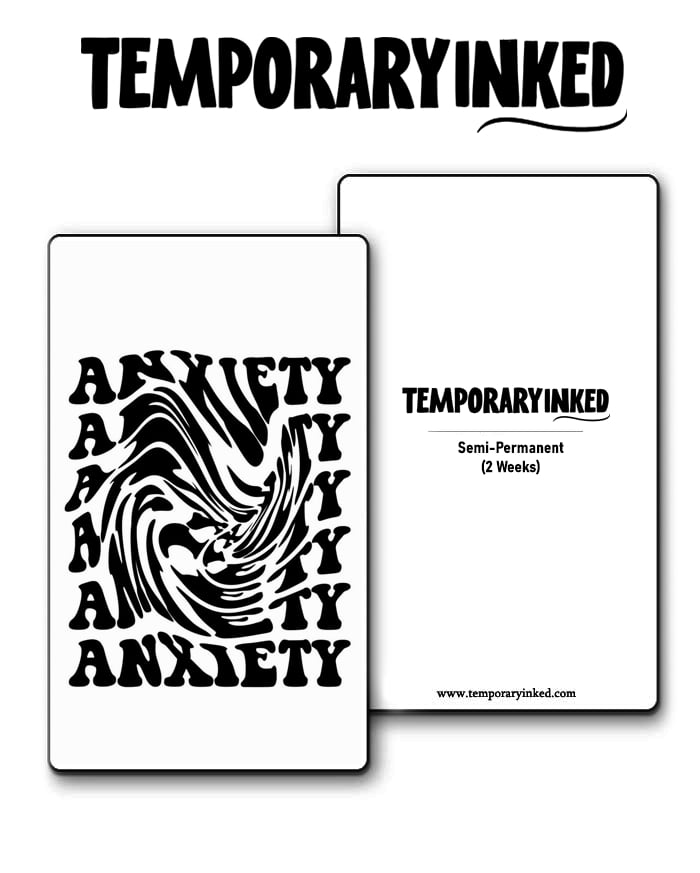 Anxiety Spiral Tattoo