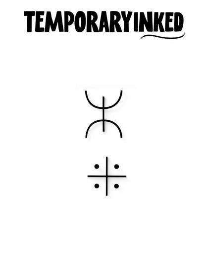 Arc Glyph XS Tattoo