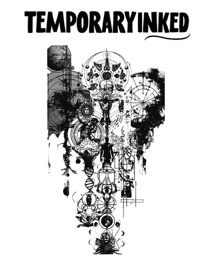 Arc of Creation XL Tattoo