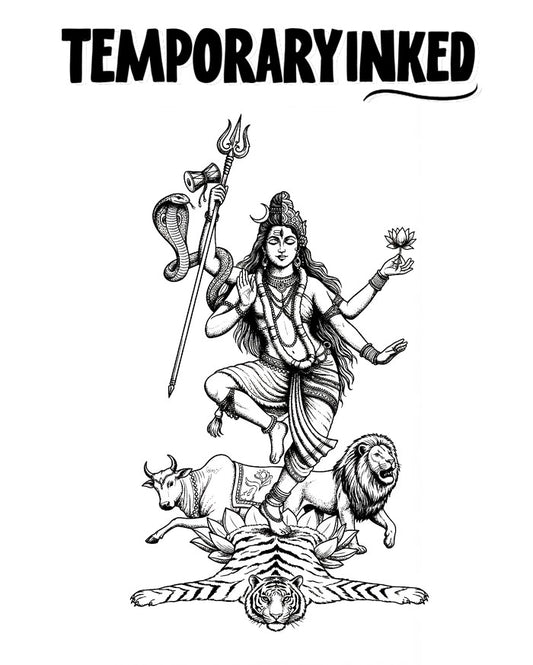 Ardhanarishvara Shiva XL