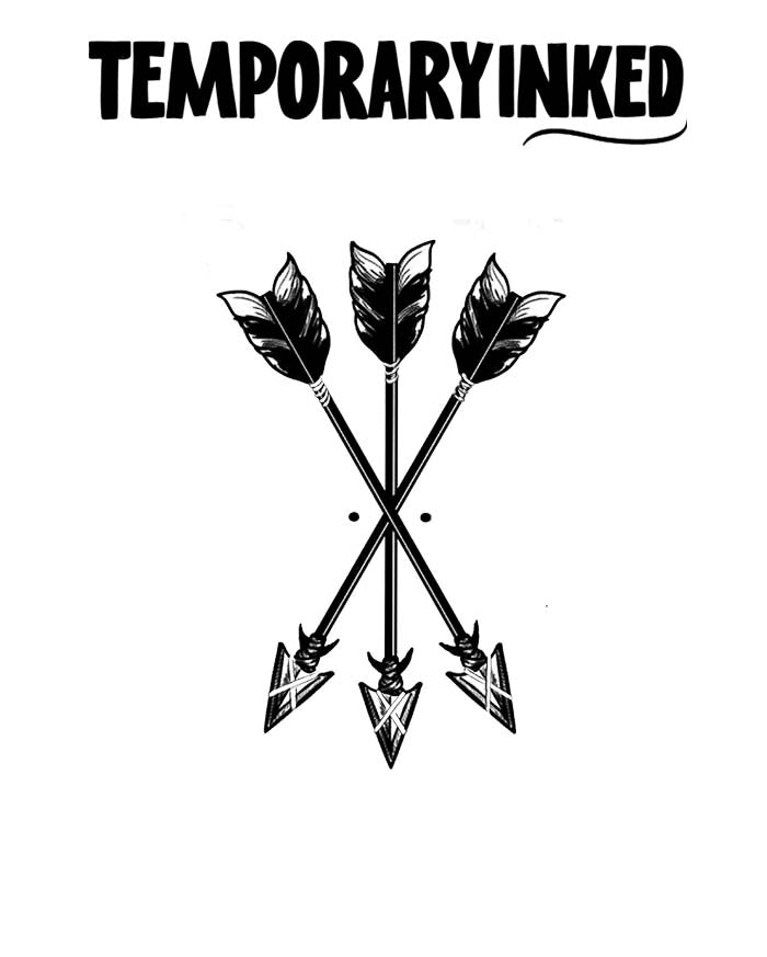 Arrow Trio (Medium) Tattoo
