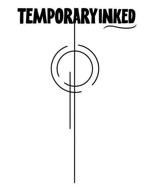 Astral Line Large Tattoo