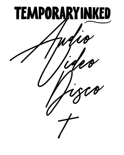 Audio Video Disco Tattoo