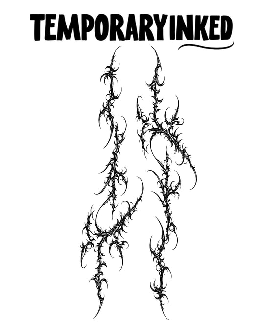 Barbed Branch Tattoo