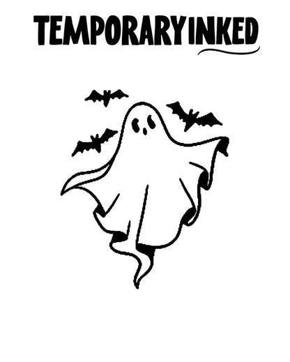 Batbound Ghost Tattoo