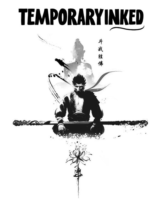 Battle Ready Wukong Tattoo