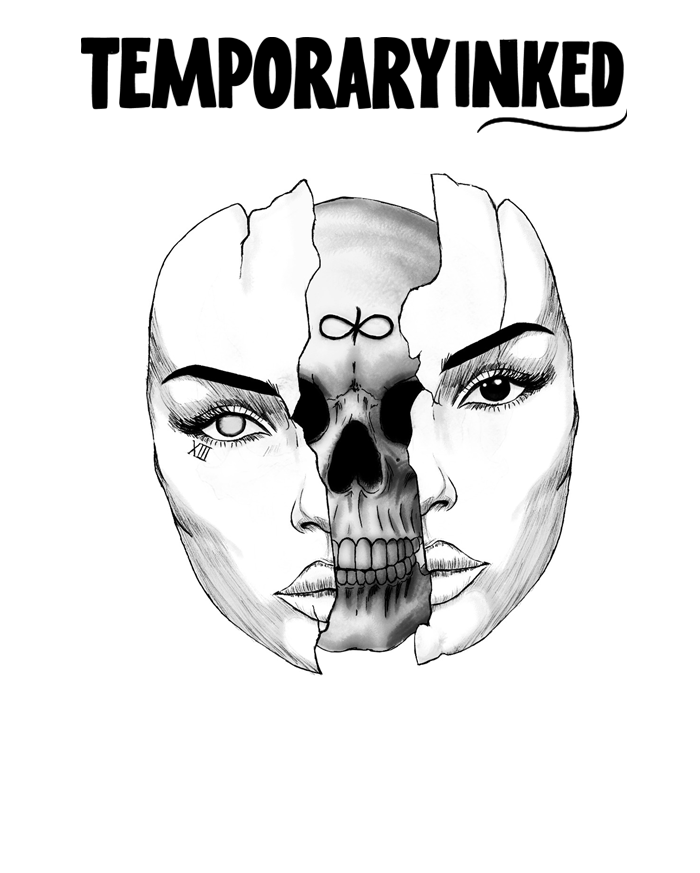 Beneath The Masks Tattoo