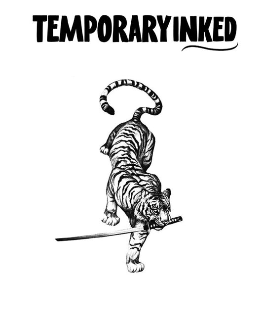 Bladed Tiger Tattoo