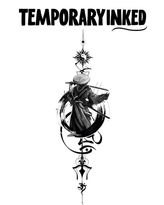 Blades Balance Tattoo