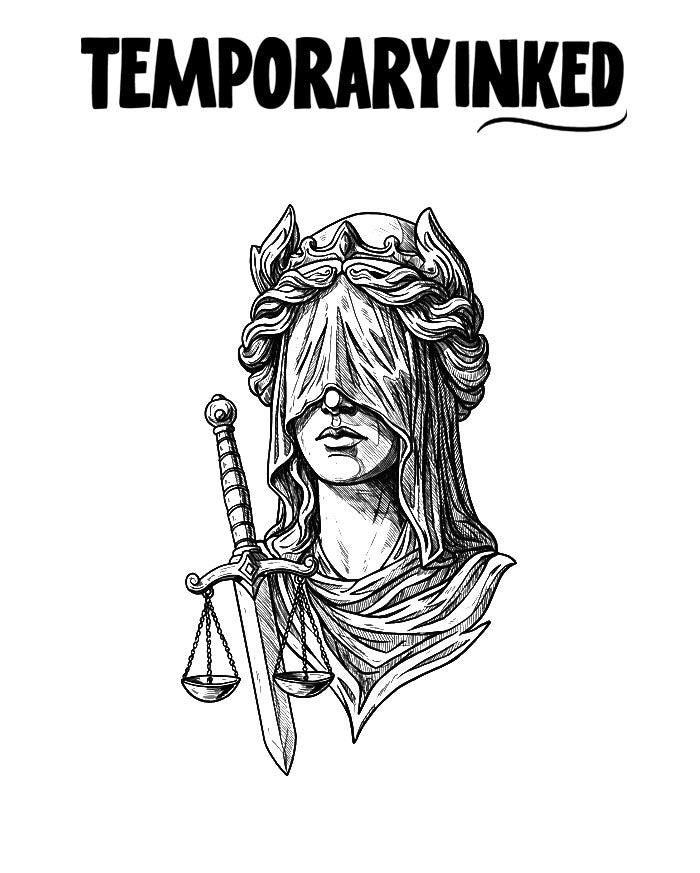 Blind Justice Tattoo