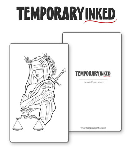 Blind Justice Tattoo