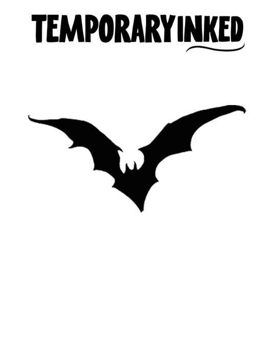 Halloween Bat Tattoo