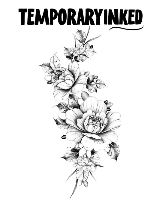 Bloom Cascade XL Tattoo