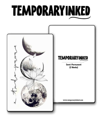 Bloom In Phases Tattoo