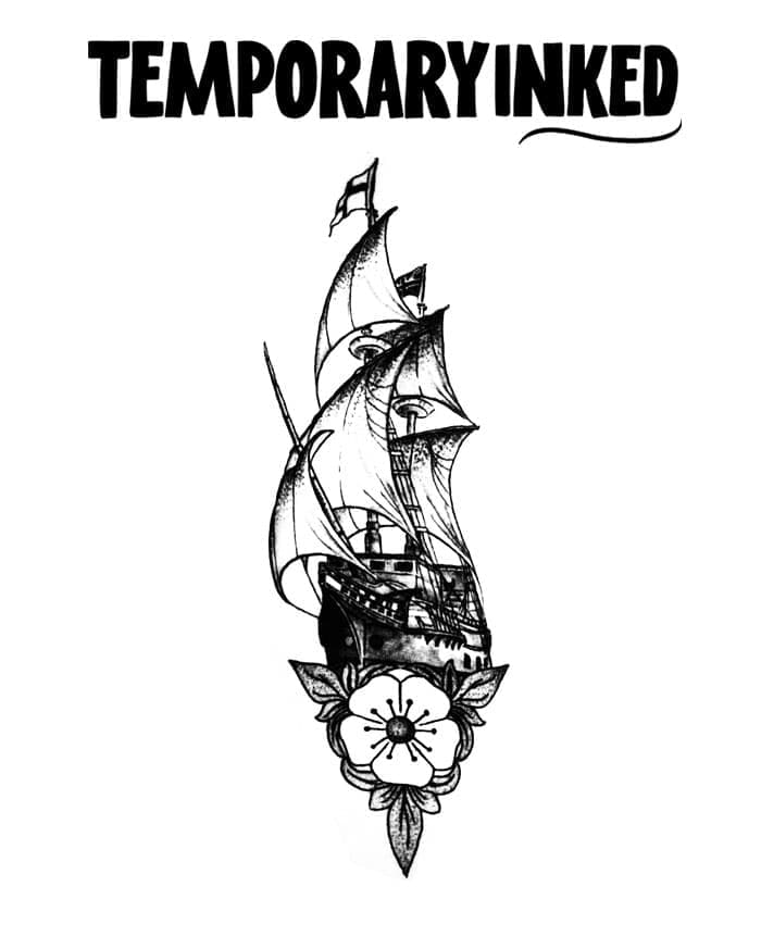 Blooming Voyage Tattoo