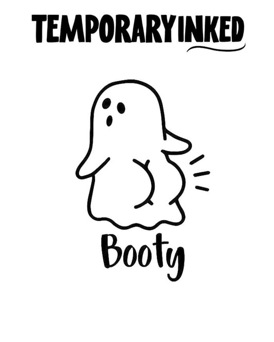 Booty Ghost Tattoo