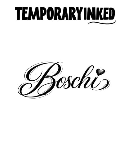 Boschi Heart Tattoo