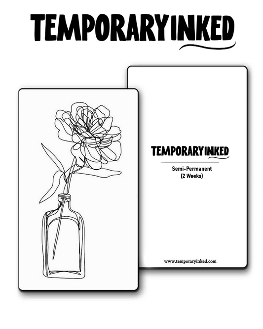 Botanical Jar Tattoo