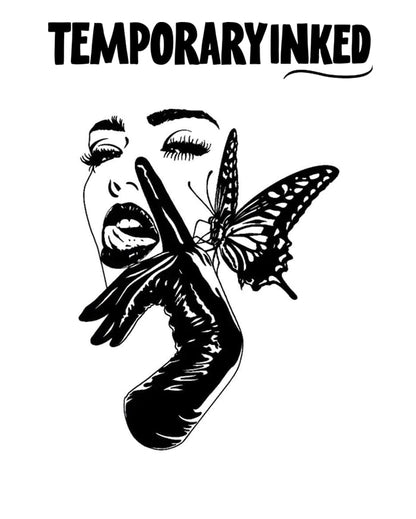 Butterfly Kiss Tattoo