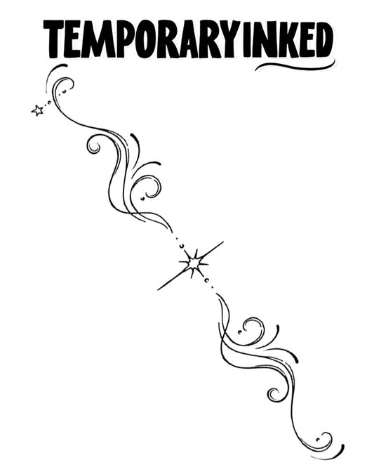 Celestial Flourish XL Tattoo