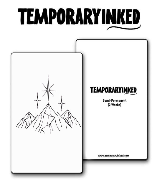 Celestial Peaks Tattoo