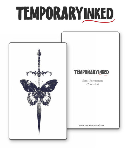 Celestial Blade Tattoo