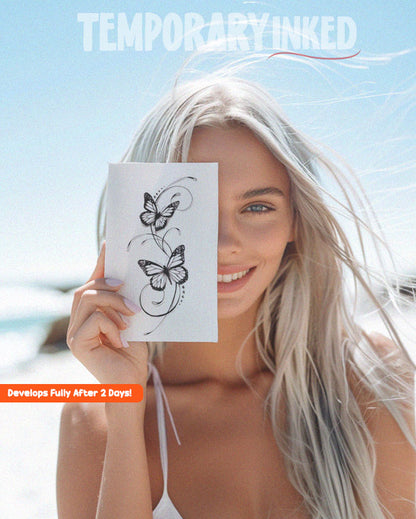 Celestial Butterflies Tattoo