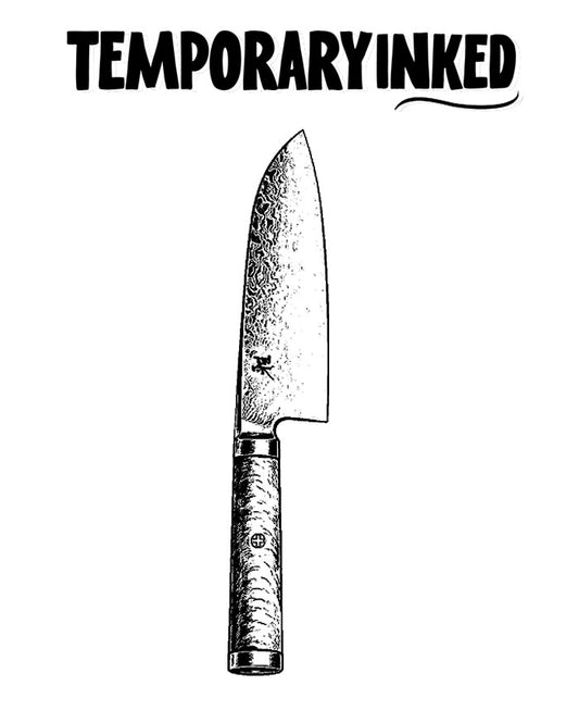 Chef Knife Tattoo