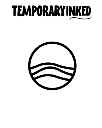 Cicular Horizon Tattoo