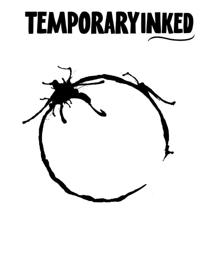 Circular Splash Tattoo