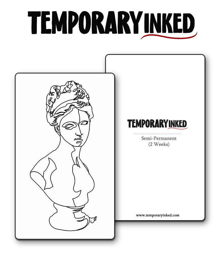 Classical Beauty Tattoo