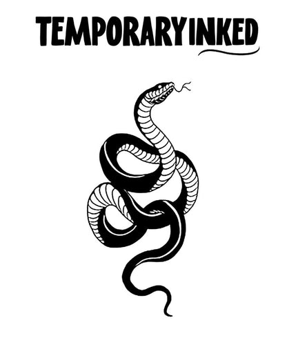 Coiled Snake Tattoo