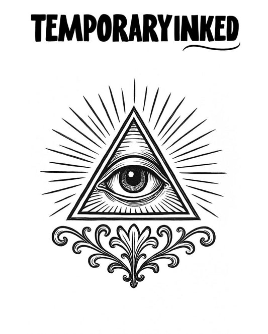 Conspiracy Eyes XL Tattoo
