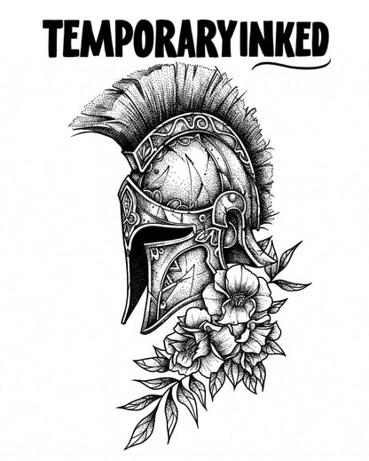 Corinthian Plume XL Tattoo