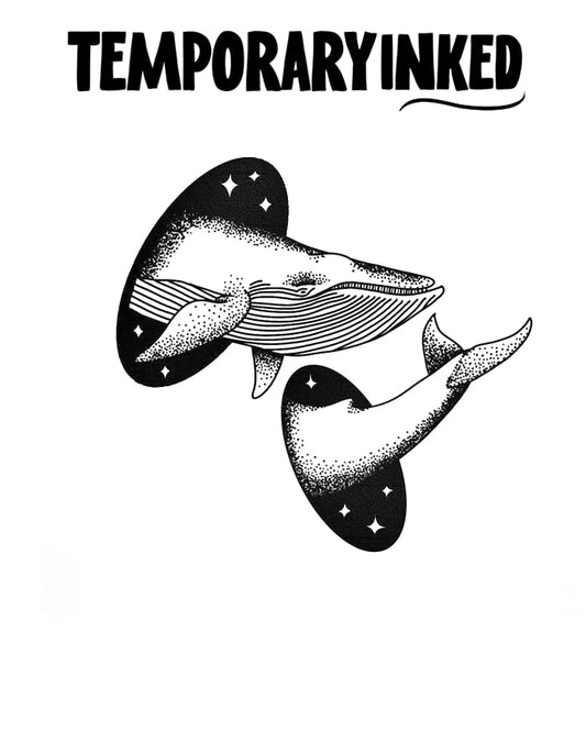 Cosmic Whale Portal Tattoo