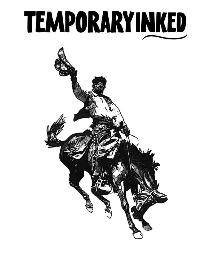 Cowboy Rodeo Tattoo